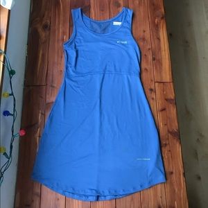 blue summer dress
